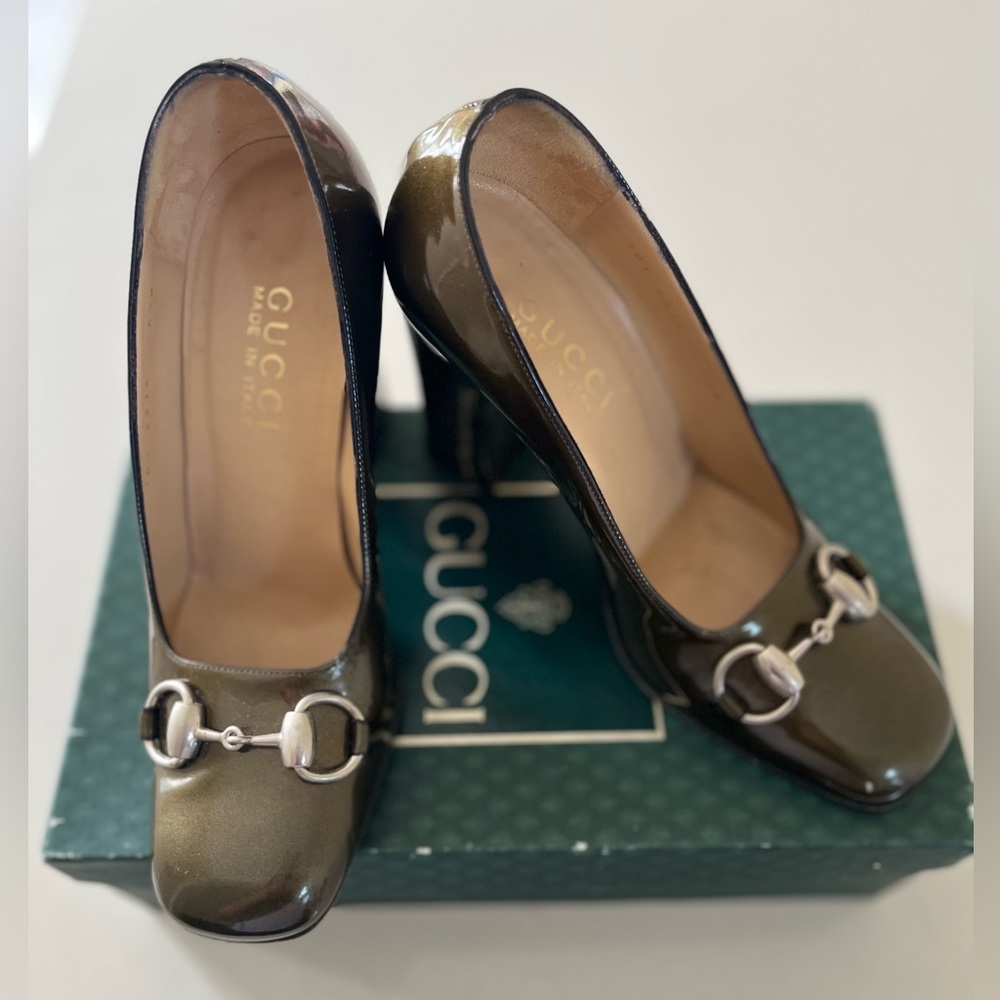 Gucci Women's High-Heel Pump with Horsebit - Size 6.5 - Picture 3 of 16